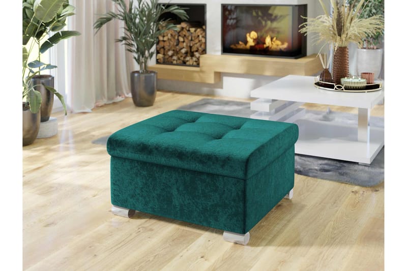 Dynir Fotpall 70 cm - Grön - Möbler - Vardagsrum - Stolar & sittmöbler - Pallar - Fotpall