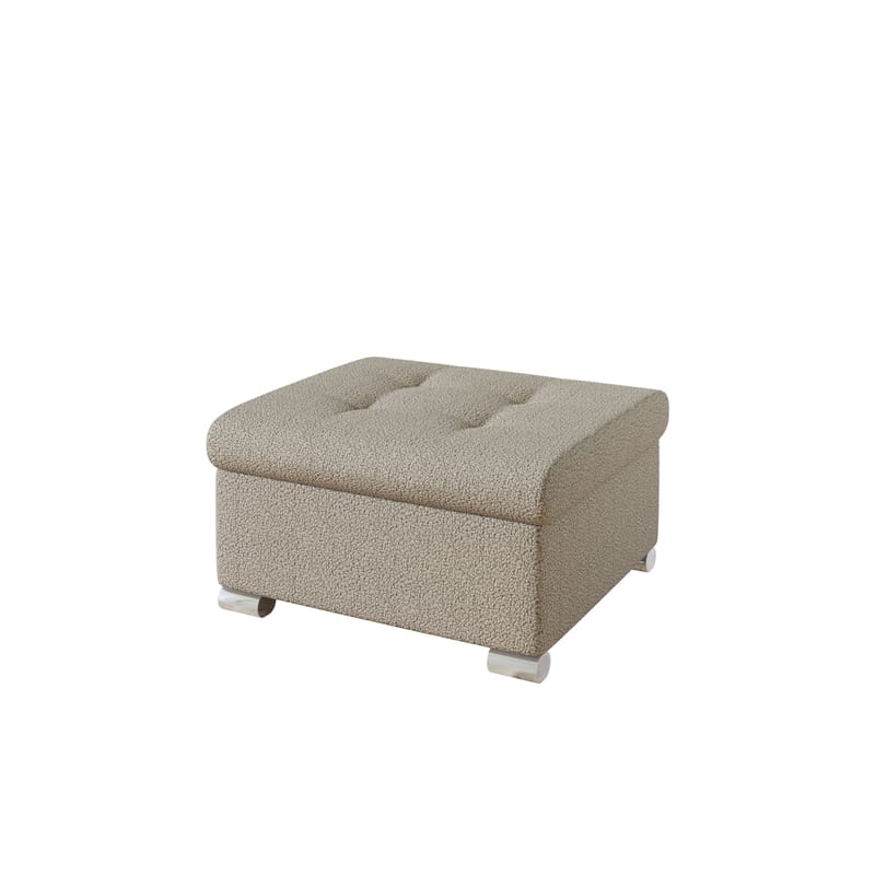 Dynir Fotpall 96 cm - Beige - Möbler - Vardagsrum - Stolar & sittmöbler - Pallar - Fotpall