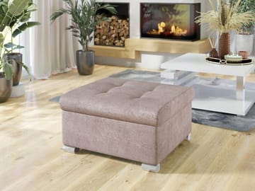Dynir Fotpall 96 cm - Rosa - Möbler - Vardagsrum - Stolar & sittmöbler - Pallar - Fotpall