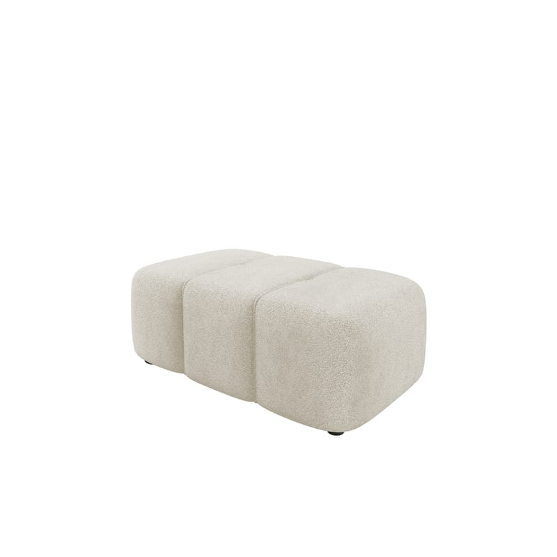 Flo Fotpall 93 cm - Beige - Möbler - Vardagsrum - Stolar & sittmöbler - Pallar - Fotpall