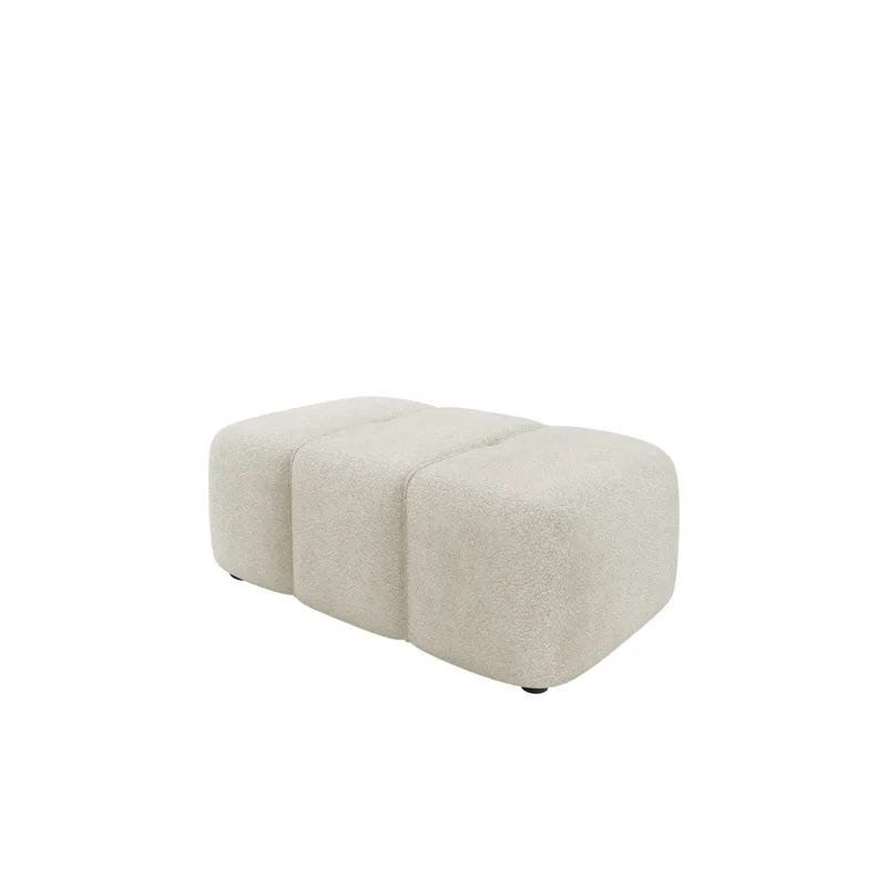 Flo Fotpall 93 cm, Beige