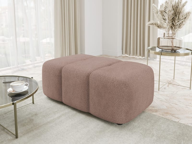 Flo Fotpall 93 cm - Rosa - Möbler - Vardagsrum - Stolar & sittmöbler - Pallar - Fotpall