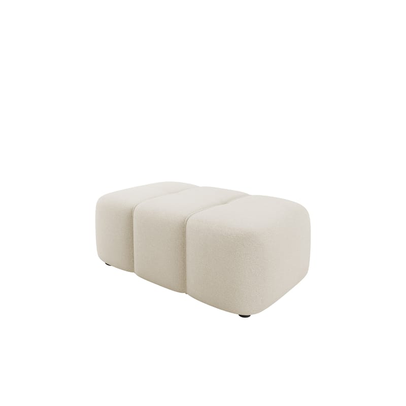 Flo Fotpall 93 cm - Vit - Möbler - Vardagsrum - Stolar & sittmöbler - Pallar - Fotpall