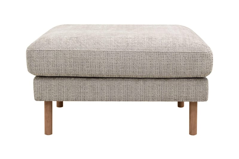 Florenz Fotpall, Grå/Beige