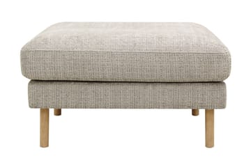 Florenz Fotpall Grå/Beige