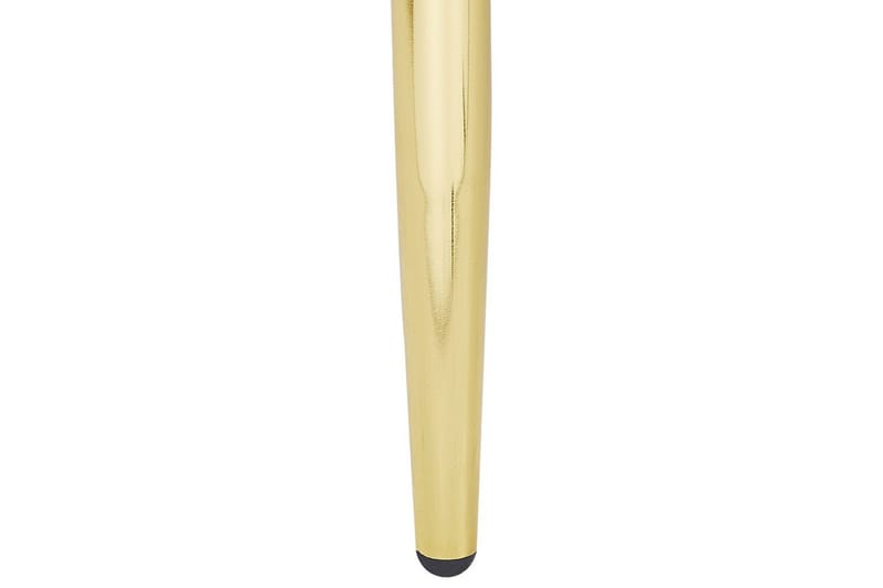 Förvaringsbänk Durham Vitt/guld - Vitt/guld - Möbler - Vardagsrum - Stolar & sittmöbler - Pallar - Fotpall