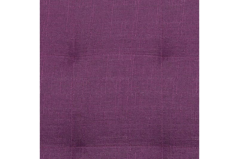 Fotpall Aberdeen Violett/Silver - Violett/Silver - Möbler - Vardagsrum - Stolar & sittmöbler - Pallar - Fotpall