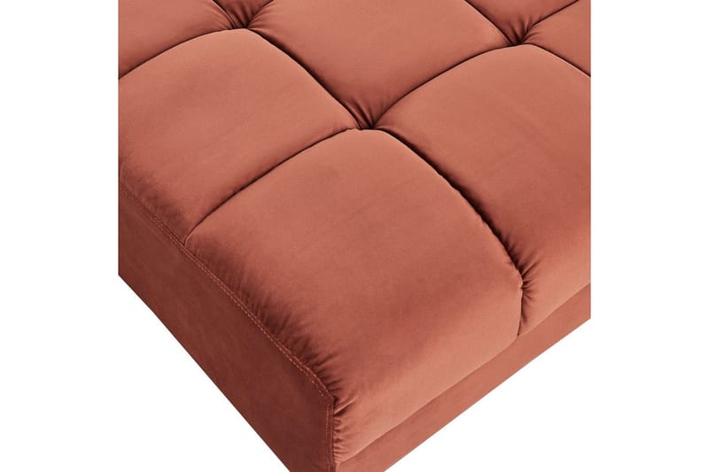 Fotpall Alnes Röd/Svart - Röd/Svart - Möbler - Vardagsrum - Stolar & sittmöbler - Pallar - Fotpall