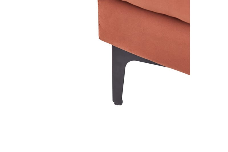 Fotpall Alnes Röd/Svart - Röd/Svart - Möbler - Vardagsrum - Stolar & sittmöbler - Pallar - Fotpall