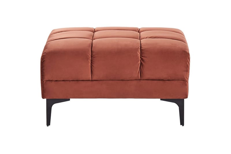 Fotpall Alnes Röd/Svart - Röd/Svart - Möbler - Vardagsrum - Stolar & sittmöbler - Pallar - Fotpall