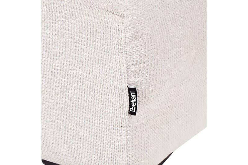 Fotpall Alnes Vit/Svart - Vit/Svart - Möbler - Vardagsrum - Stolar & sittmöbler - Pallar - Fotpall