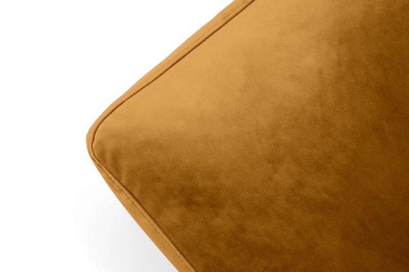 Andrew Fotpall Sammet - Amber/Krom - Möbler - Vardagsrum - Stolar & sittmöbler - Pallar - Fotpall