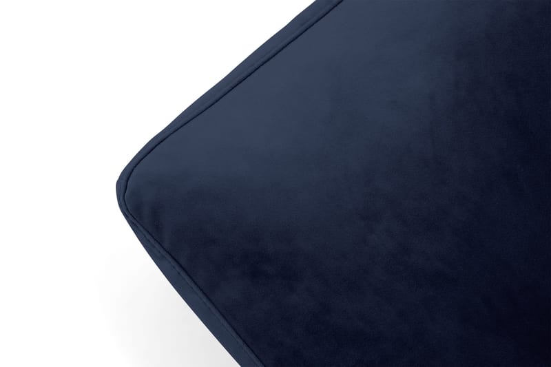 Andrew Fotpall Sammet - Midnattsblå/Krom - Möbler - Vardagsrum - Stolar & sittmöbler - Pallar - Fotpall