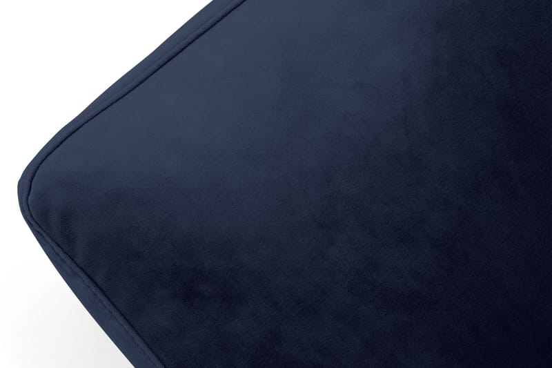 Andrew Fotpall Sammet - Midnattsblå/Mässing - Möbler - Vardagsrum - Stolar & sittmöbler - Pallar - Fotpall