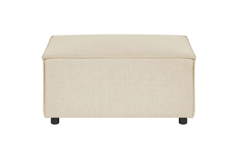 Fotpall Aprica Beige/svart - Beige/svart - Möbler - Vardagsrum - Stolar & sittmöbler - Pallar - Fotpall
