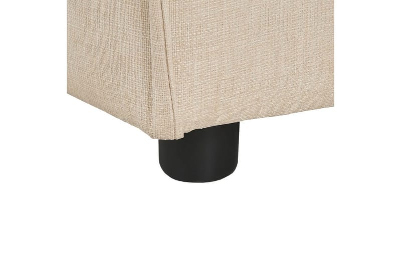 Fotpall Ardal Beige/svart - Beige/svart - Möbler - Vardagsrum - Stolar & sittmöbler - Pallar - Fotpall