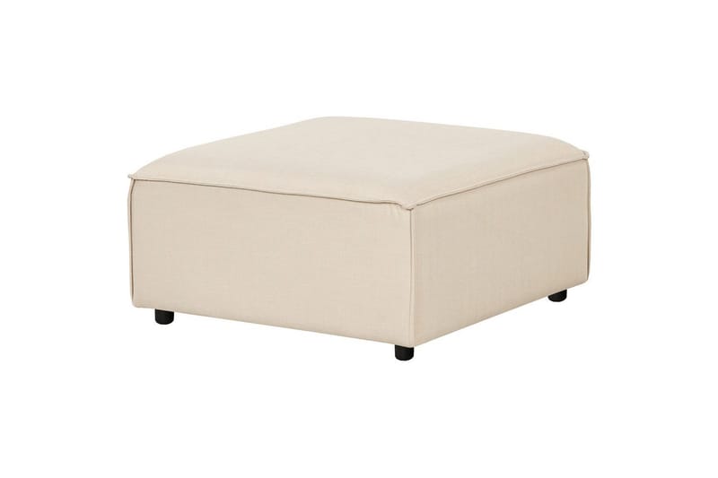 Fotpall Ardal Beige/svart, Beige/svart