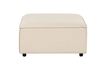 Fotpall Ardal Beige/svart - Beige/svart - Möbler - Vardagsrum - Stolar & sittmöbler - Pallar - Fotpall