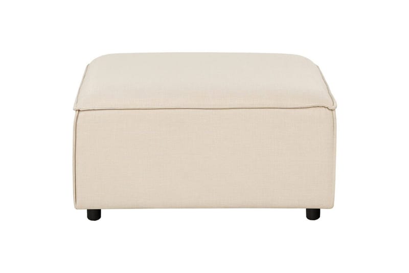 Fotpall Ardal Beige/svart - Beige/svart - Möbler - Vardagsrum - Stolar & sittmöbler - Pallar - Fotpall