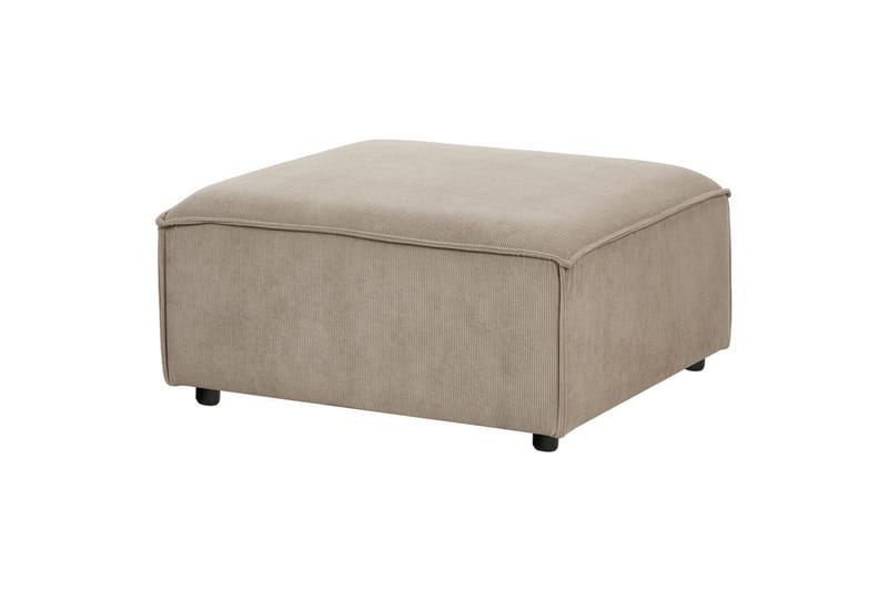 Fotpall Ardal Taupe/svart - Taupe/svart - Möbler - Vardagsrum - Stolar & sittmöbler - Pallar - Fotpall