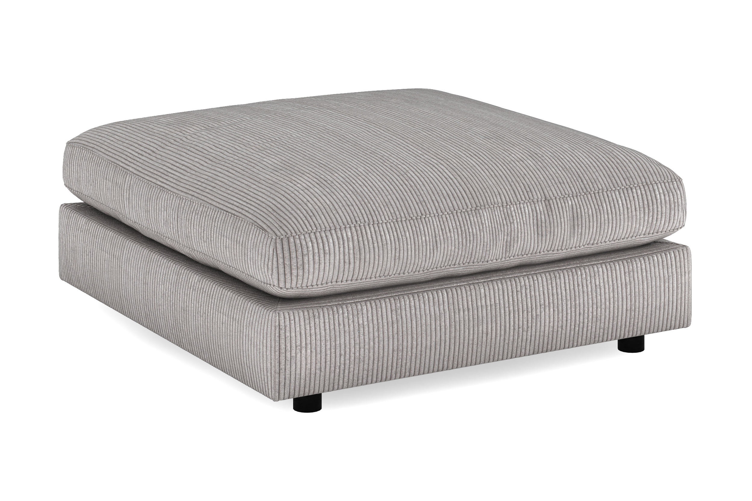 arken fotpall - mörkgrå