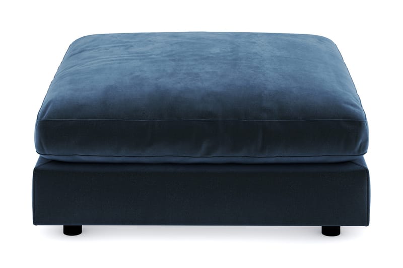 Arken Fotpall Sammet - Midnattsblå - Möbler - Vardagsrum - Stolar & sittmöbler - Pallar - Fotpall