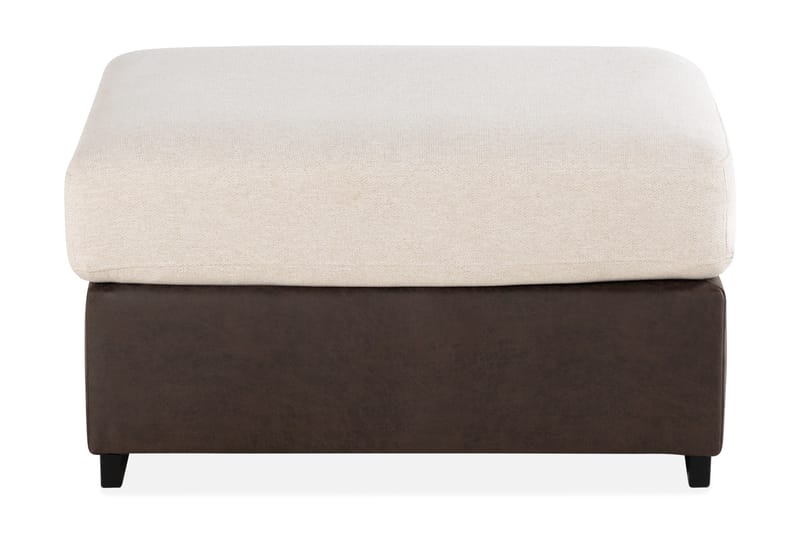 AUSTIN Fotpall Beige/Brun - Möbler - Vardagsrum - Stolar & sittmöbler - Pallar - Fotpall