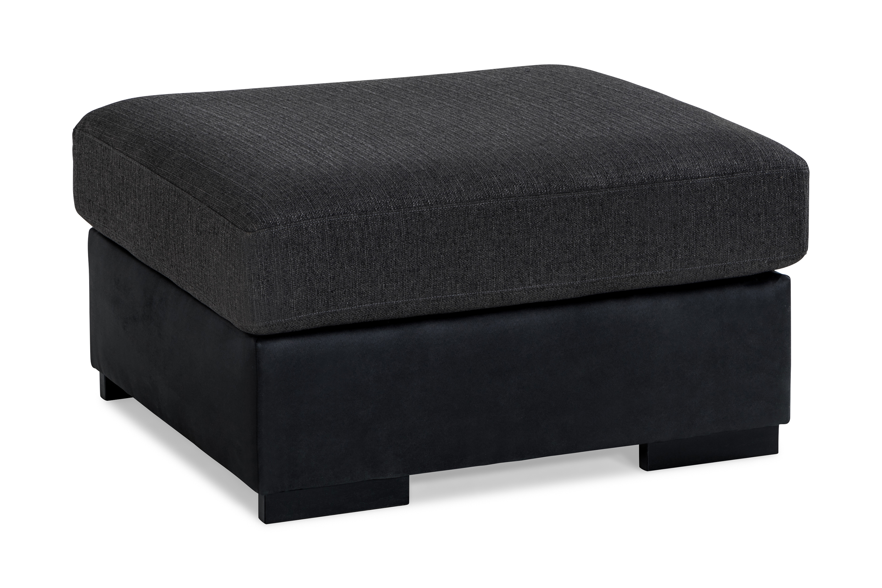 austin fotpall svart/grå -