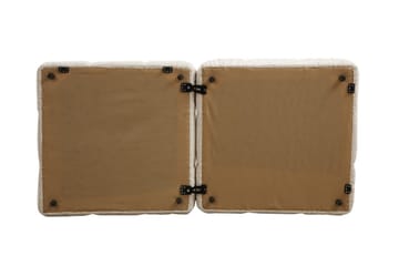 Belgin Fotpallsmodul 95 cm Med Hake - Orange - Möbler - Vardagsrum - Stolar & sittmöbler - Pallar - Fotpall