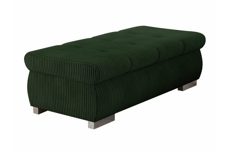 Cerys Fotpall 60 cm, Grön