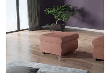 Cerys Fotpall 60 cm - Rosa - Möbler - Vardagsrum - Stolar & sittmöbler - Pallar - Fotpall
