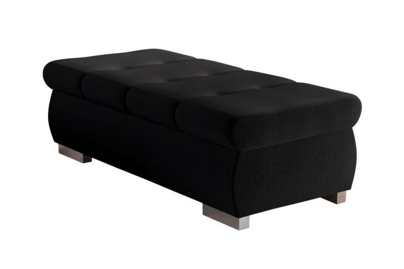 Cerys Fotpall 60 cm Svart - Möbler - Vardagsrum - Stolar & sittmöbler - Pallar - Fotpall