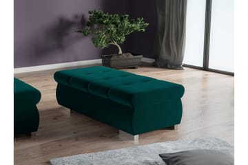 Cerys Fotpall 60 cm - Turkos - Möbler - Vardagsrum - Stolar & sittmöbler - Pallar - Fotpall