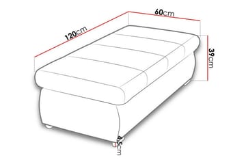 Cerys Fotpall 60 cm - Möbler - Vardagsrum - Stolar & sittmöbler - Pallar - Fotpall