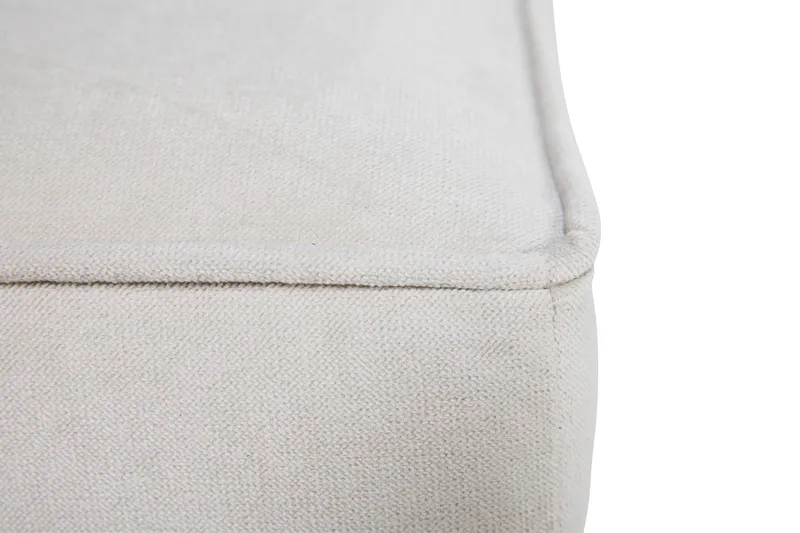 Chesterfield Deluxe Fotpall Sammet - Beige - Möbler - Vardagsrum - Stolar & sittmöbler - Pallar - Fotpall