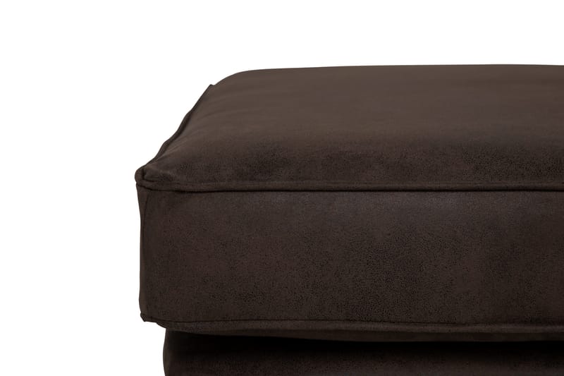 CHESTERFIELD LUX Fotpall Vintage Mörkbrun - Möbler - Vardagsrum - Stolar & sittmöbler - Pallar - Fotpall
