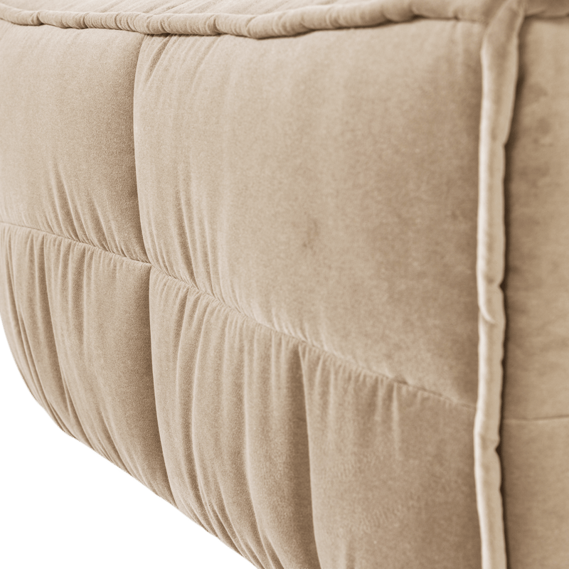 Fotpall Cluster 104 cm - Beige - Möbler - Vardagsrum - Stolar & sittmöbler - Pallar - Fotpall