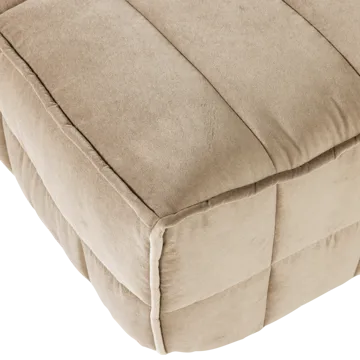 Fotpall Cluster 104 cm - Beige - Möbler - Vardagsrum - Stolar & sittmöbler - Pallar - Fotpall
