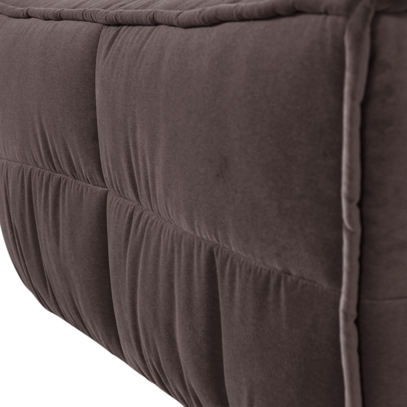 Fotpall Cluster 104 cm - Chokladbrun - Möbler - Vardagsrum - Stolar & sittmöbler - Pallar - Fotpall