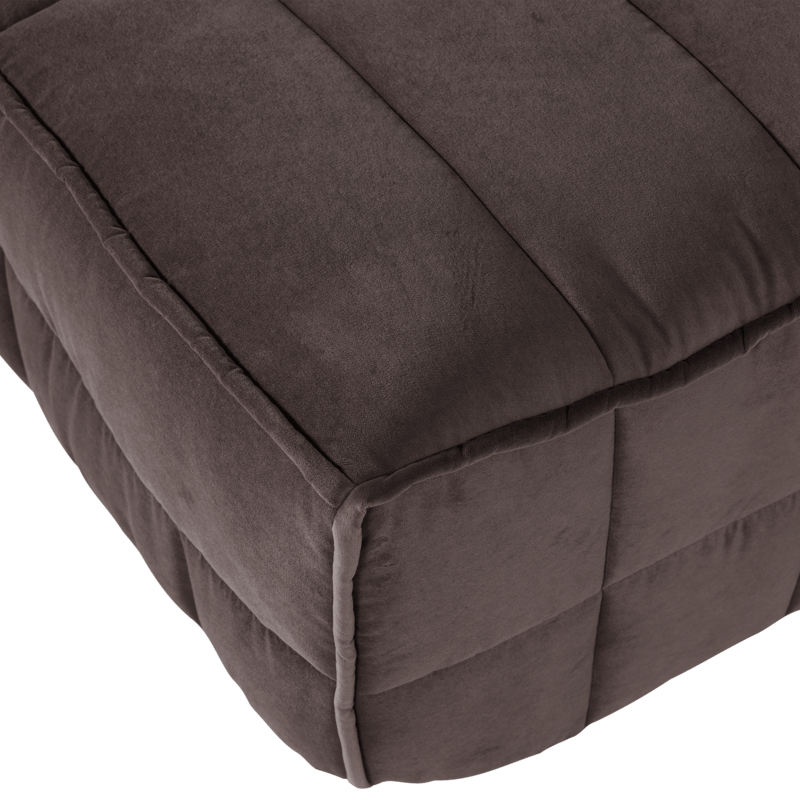 Fotpall Cluster 104 cm - Chokladbrun - Möbler - Vardagsrum - Stolar & sittmöbler - Pallar - Fotpall