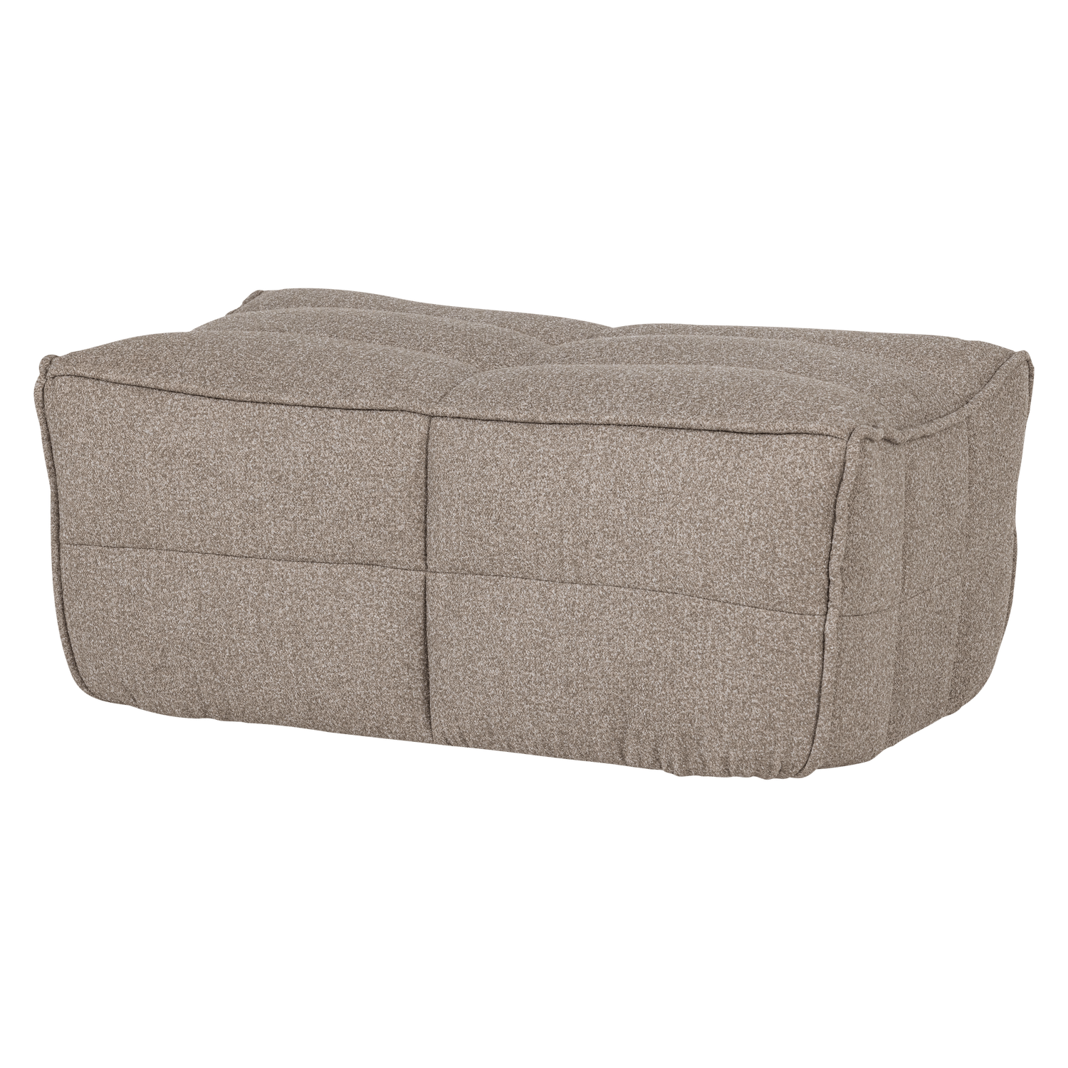 fotpall cluster 104 cm - khakibrun