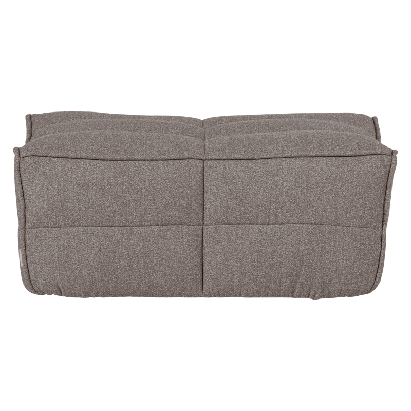 Fotpall Cluster 104 cm - Mellanbrun - Möbler - Vardagsrum - Stolar & sittmöbler - Pallar - Fotpall