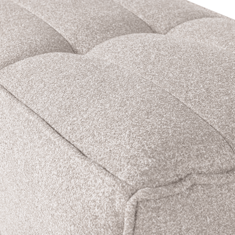 Fotpall Cluster 104 cm - Sandbeige - Möbler - Vardagsrum - Stolar & sittmöbler - Pallar - Fotpall