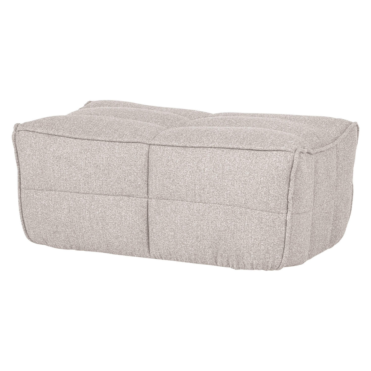 Fotpall Cluster 104 cm - Sandbeige