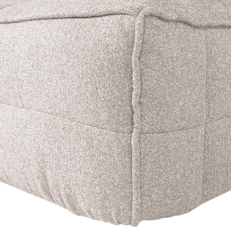 Fotpall Cluster 104 cm - Sandbeige - Möbler - Vardagsrum - Stolar & sittmöbler - Pallar - Fotpall