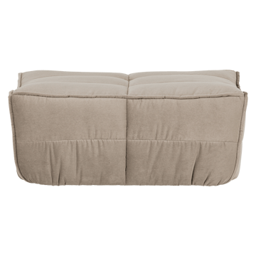 Fotpall Cluster 104 cm - Taupe - Möbler - Vardagsrum - Stolar & sittmöbler - Pallar - Fotpall