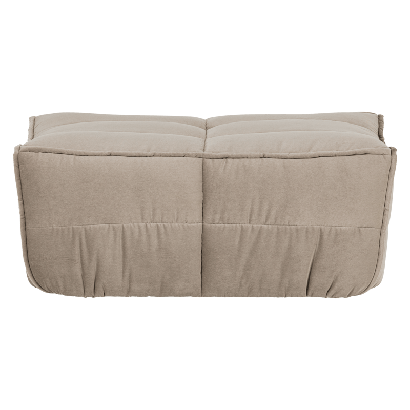 Fotpall Cluster 104 cm - Taupe - Möbler - Vardagsrum - Stolar & sittmöbler - Pallar - Fotpall