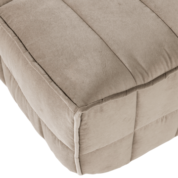 Fotpall Cluster 104 cm - Taupe - Möbler - Vardagsrum - Stolar & sittmöbler - Pallar - Fotpall