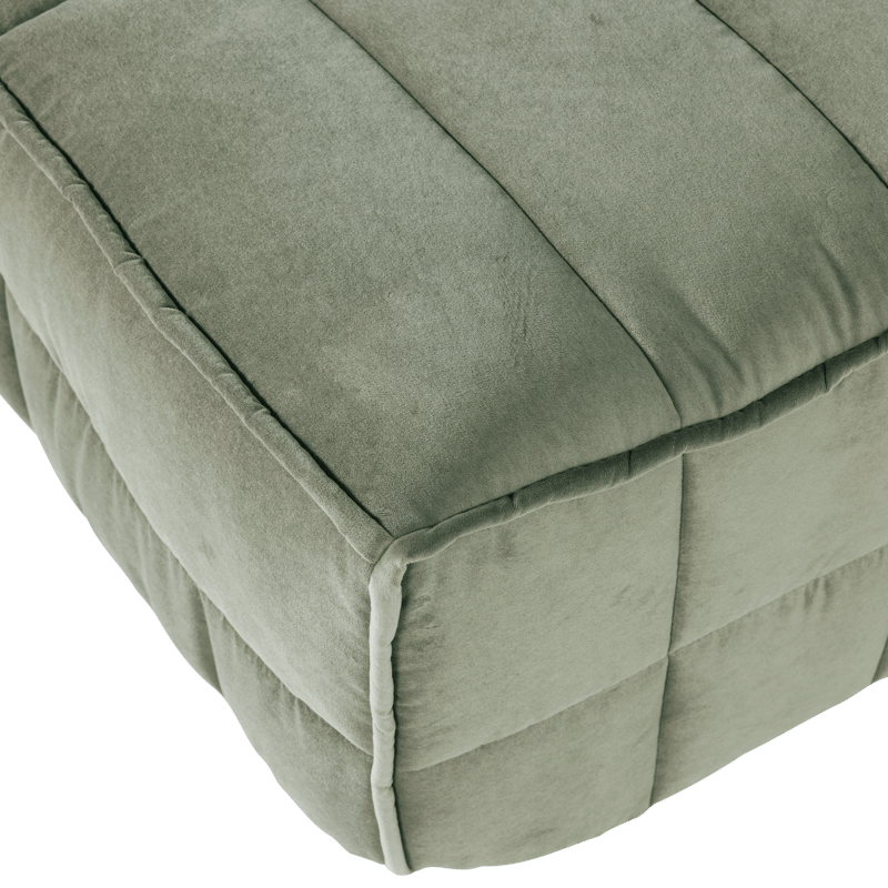 Fotpall Cluster 104 cm - Pistagegrön - Möbler - Vardagsrum - Stolar & sittmöbler - Pallar - Fotpall