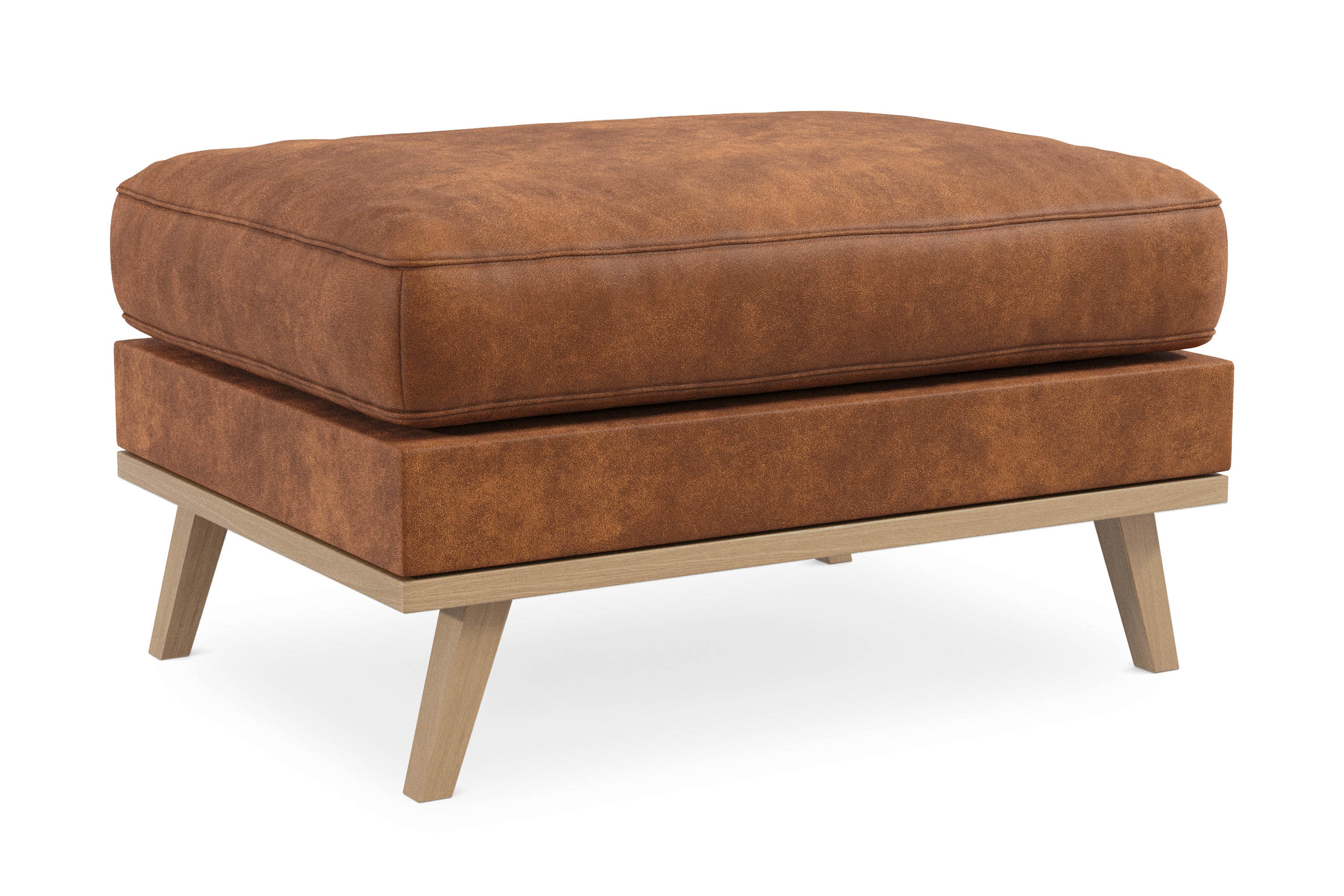 copenhagen fotpall - brun